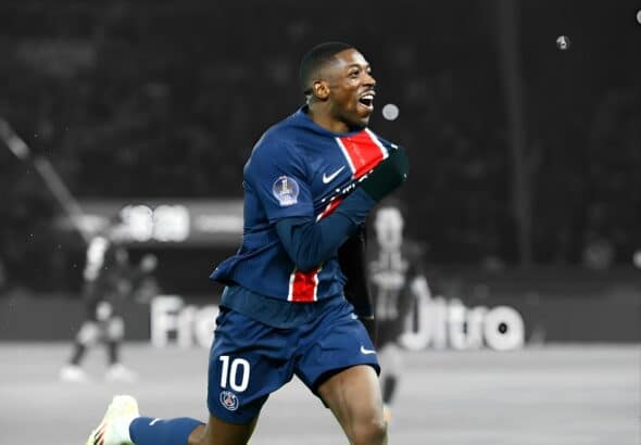 Ousmane Dembélé contre Marseille