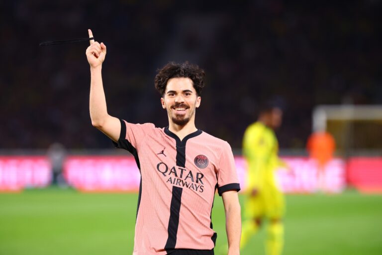 Vitinha buteur face au FC Nantes lors de la 29e journée de Ligue 1