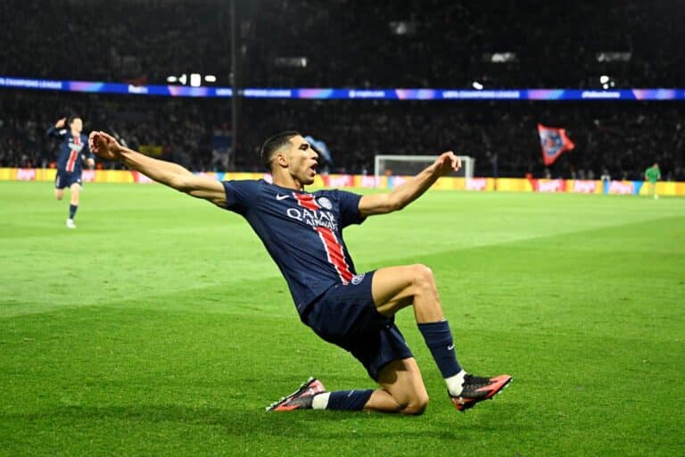 Achraf Hakimi buteur face à Arsenal
