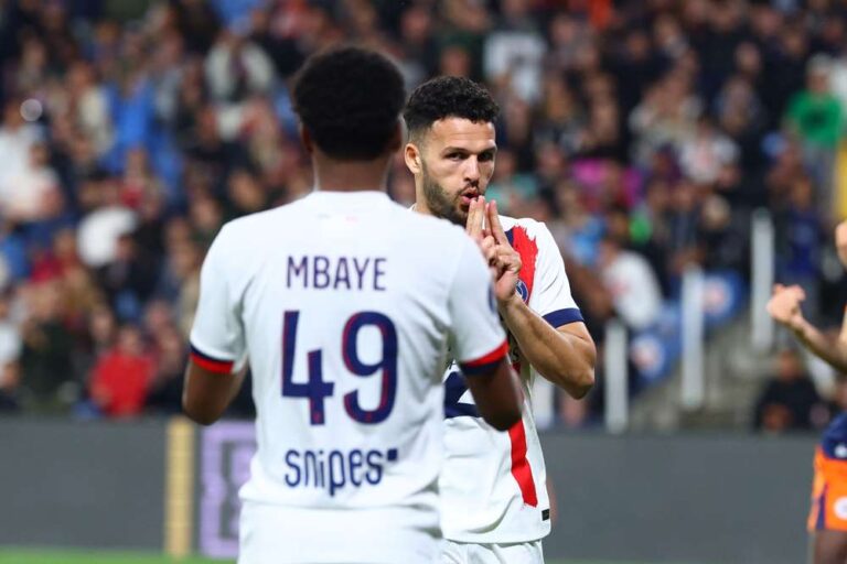 Gonçalo Ramos buteur face à Montpellier
