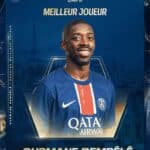 Dembélé, élu meilleur joueur de Ligue 1