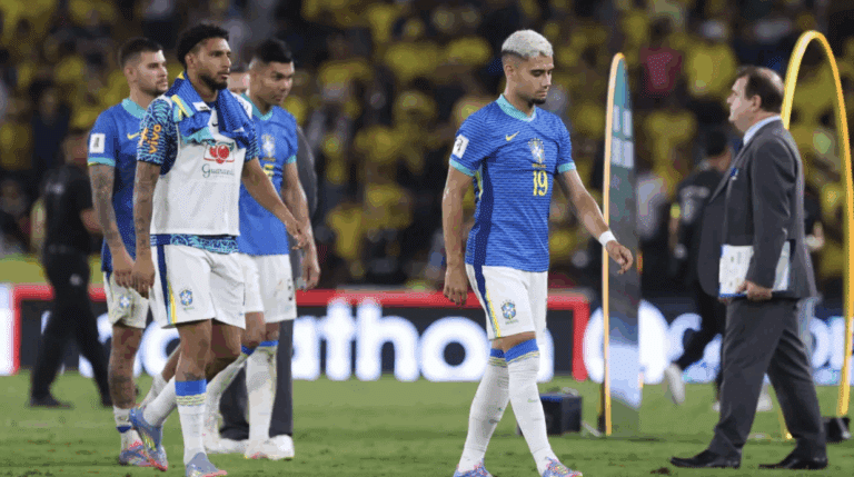 L'équipe du Brésil a été tenue en échec face à l'Equateur