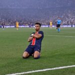 Désiré Doué buteur en finale de Ligue des Champions face à l'Inter Milan