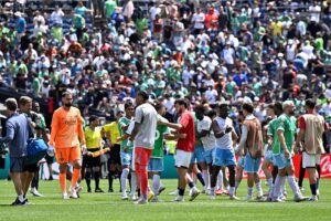 Donnarumma à la fin de la rencontre
