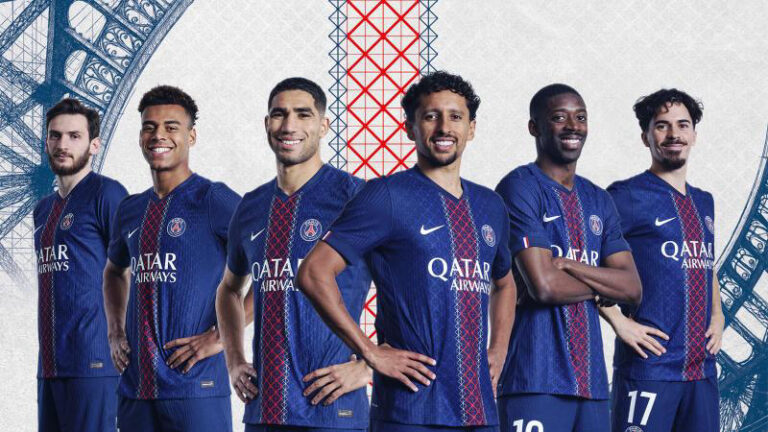 Le nouveau maillot domicile saison 2025-2026