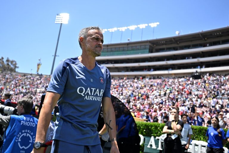 Luis Enrique savoure la victoire