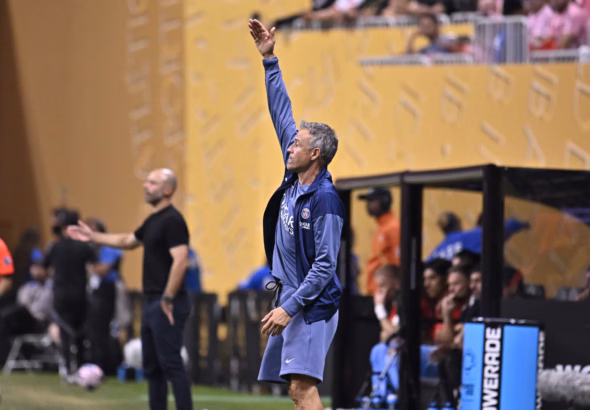 Un Luis Enrique pleinement satisfait après la victoire