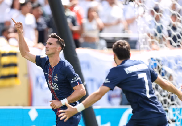 Fabian Ruiz donne l'avantage aux Parisiens très tôt