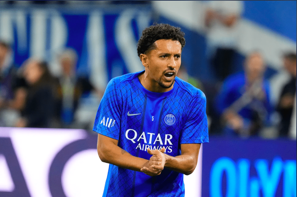 Blessé au quadriceps, Marquinhos loupera les prochaines semaines de compétition