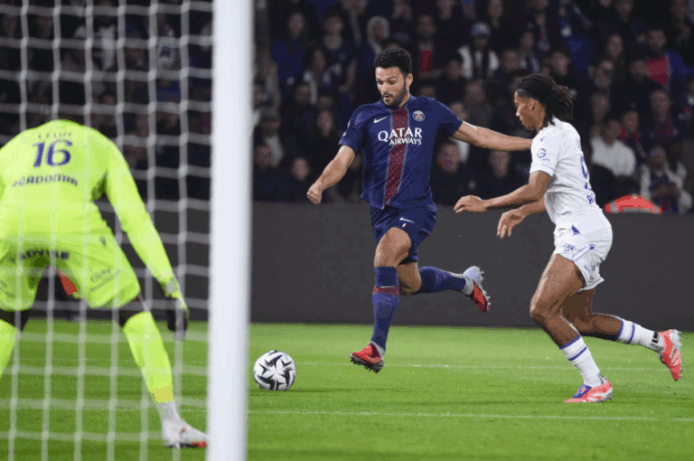 Gonçalo Ramos face à l'AJ Auxerre