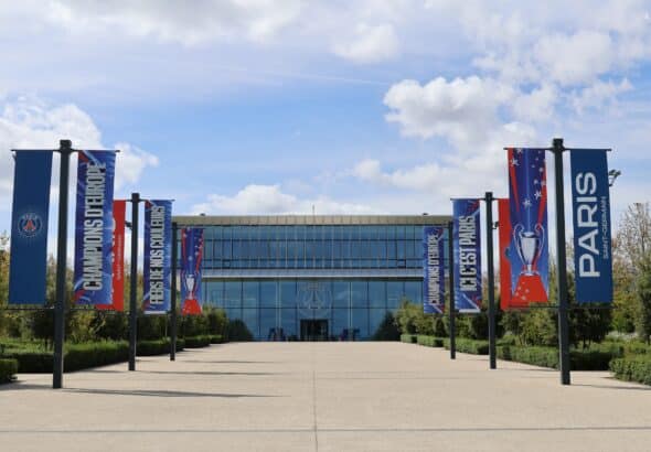 Entrée du Campus PSG : Photo LMDPSG