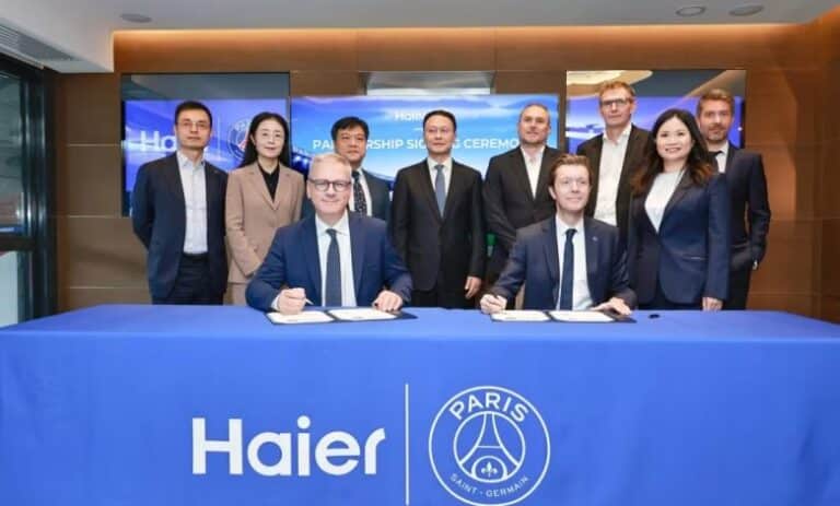 Haier signe un partenariat avec le PSG