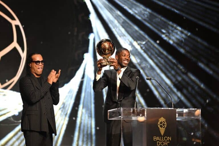 Ousmane Dembélé est sacré Ballon d'Or France Football 2025