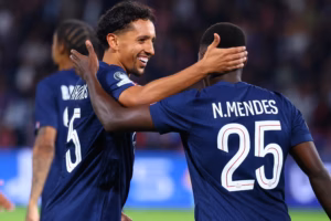 Marquinhos et Nuno Mendes déchaînés contre l'Atalanta