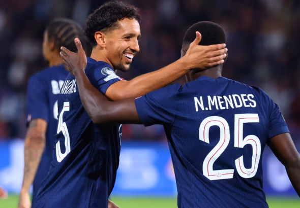 Marquinhos et Nuno Mendes déchaînés contre l'Atalanta
