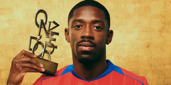 Ousmane Dembele remporte le Onze d'Or