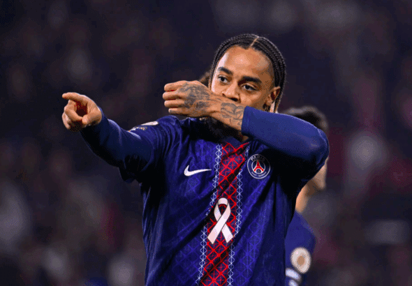 Bradley Barcola buteur face RC Strasbourg pour le compte de la 8ème journée de Ligue 1