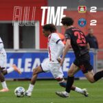 Les U19 du PSG et de Leverkusen se quittent sur un match nul