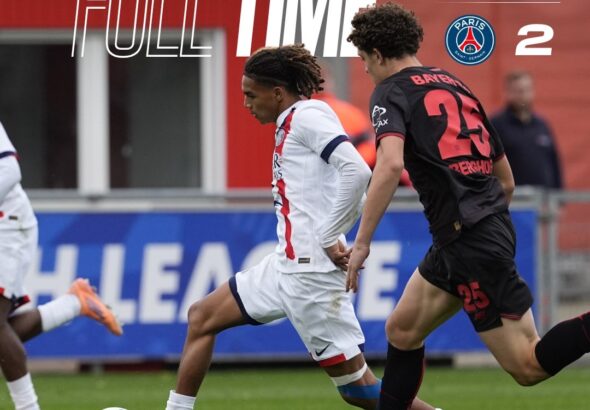Les U19 du PSG et de Leverkusen se quittent sur un match nul