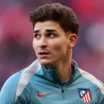 Julian Alvarez, joueur de l'Altético Madrid, pisté par le PSG