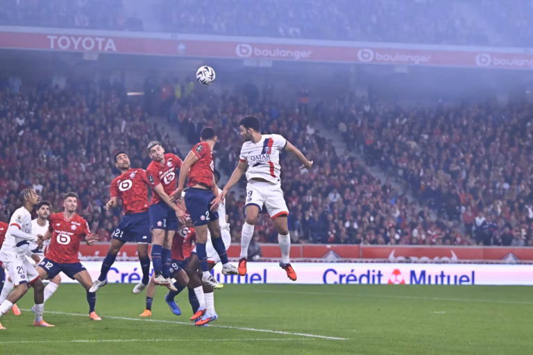 Ramos sur l'un de ses rares ballons touchés