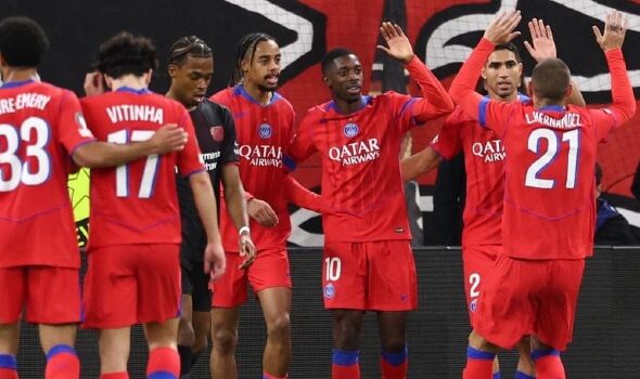 Les Parisiens détruisent Leverkusen