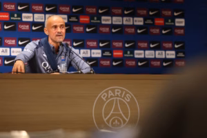 Luis Enrique en conférence de presse avant le déplacement à Lorient