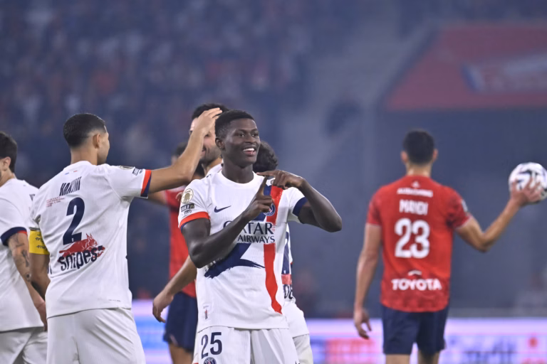 Nuno Mendes satisfait malgré le match nul