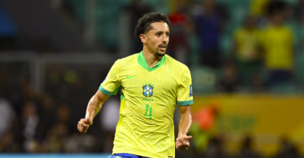 Marquinhos avec le maillot du Brésil