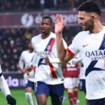 Goncalo Ramos et Kang-In Lee célèbrent le but de Ramos