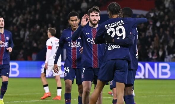 Les Parisiens étaient très heureux après cette Manita