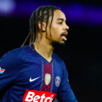 Bradley Barcola face au Paris FC en Coupe de France