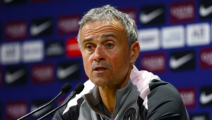 Luis Enrique en conférence de presse avant la rencontre face au LOSC