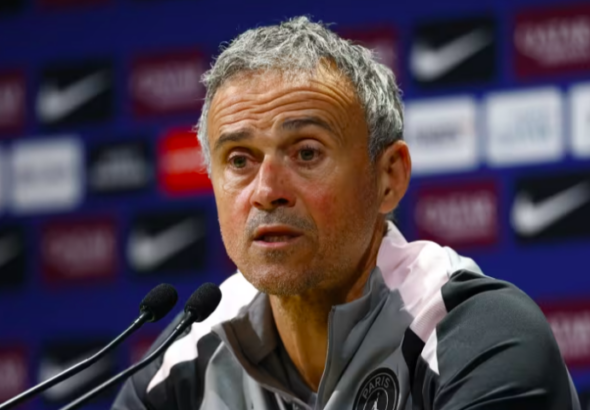 Luis Enrique en conférence de presse avant la rencontre face au LOSC