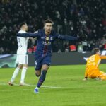 Désiré Doué buteur face au Paris FC lors du derby parisien