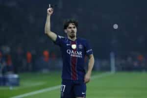 Vitinha buteur face à Newcastle en Ligue des champions