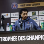 Marquinhos en conférence de presse avant le Trophée des Champions