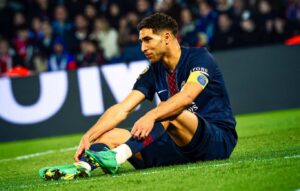 Achraf Hakimi (PSG) face au FC Metz - Crédit : LMDPSG
