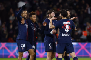 Joie des Parisiens contre Metz