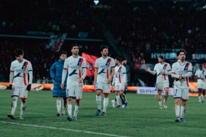 Les Parisiens qui s'inclinent à Rennes