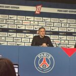 Luis Enrique en conférence de presse