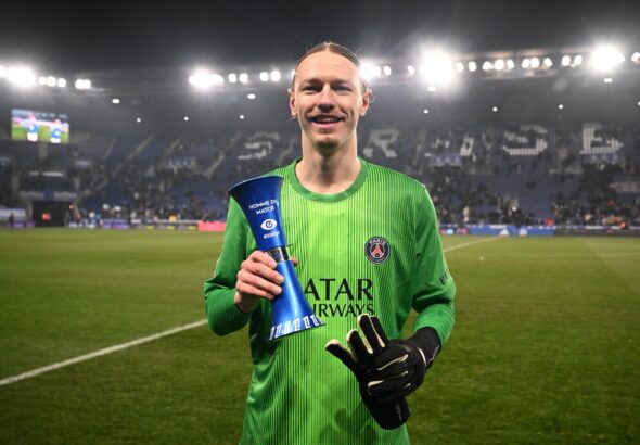 Matvey Safonov homme du match face à Strasbourg