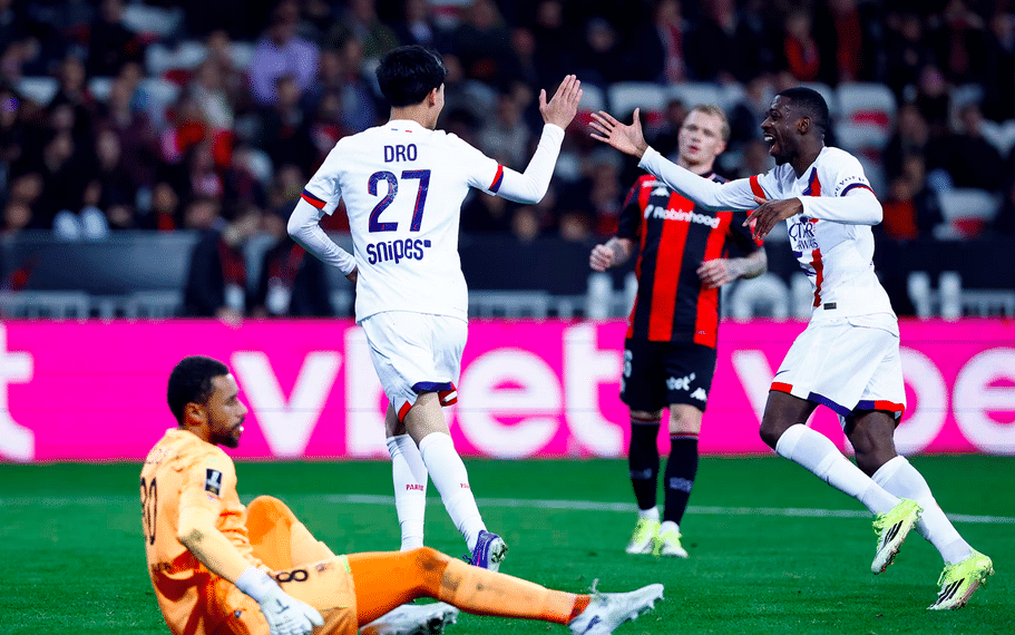 Dro Fernandez et Ousmane Dembélé - A.Meunier/PSG