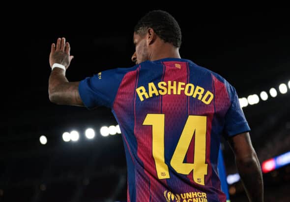 Marcus Rashford sous la tunique blaugrana