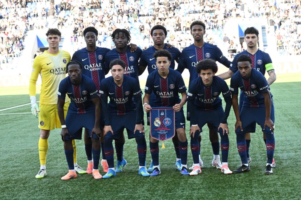 Les jeunes parisiens n'iront pas en finale de la Youth League cette année - Image: @psg