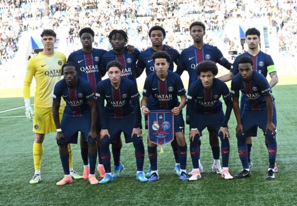 Les jeunes parisiens n'iront pas en finale de la Youth League cette année - Image: @psg