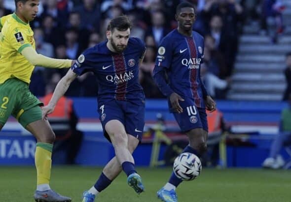 Kvicha Kvaratskhelia face au FC Nantes