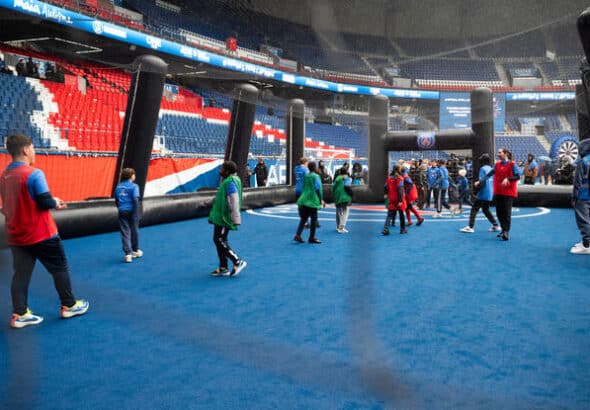 Magnifique expérience pour les enfants de la Fondation PSG For Communities