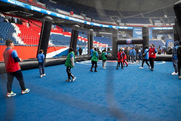 Magnifique expérience pour les enfants de la Fondation PSG For Communities