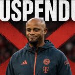 Vincent Kompany suspendu de banc au Parc des Princes